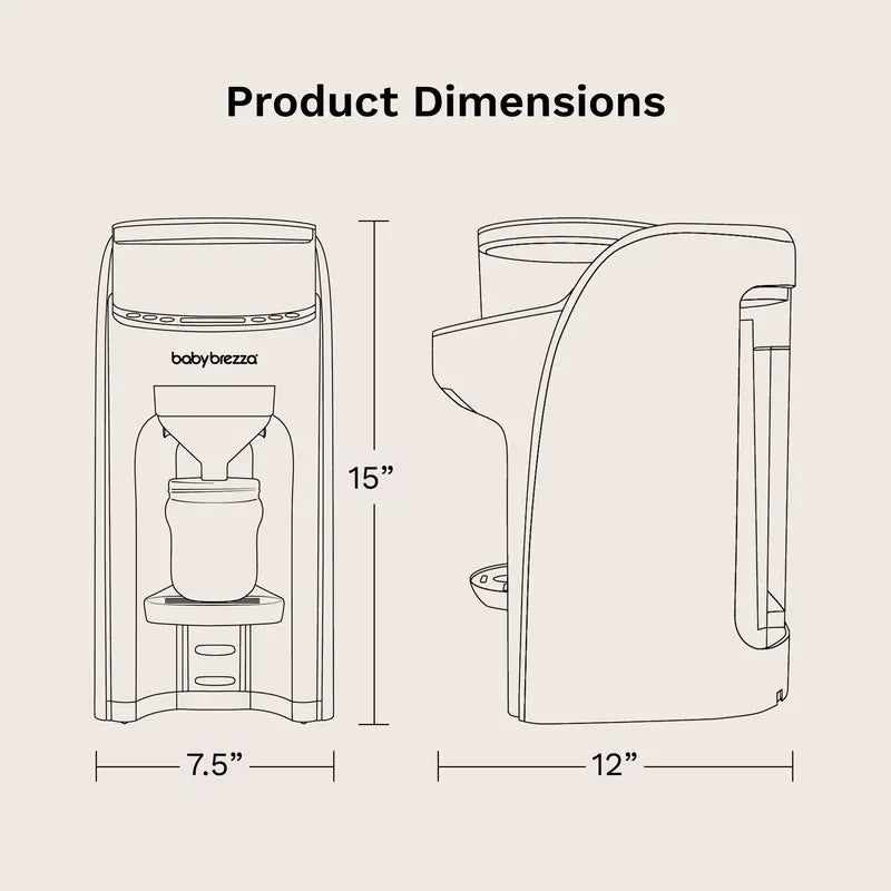 Baby Brezza Formula Pro Advanced Formula Dispenser Machine - Baby & Maternity